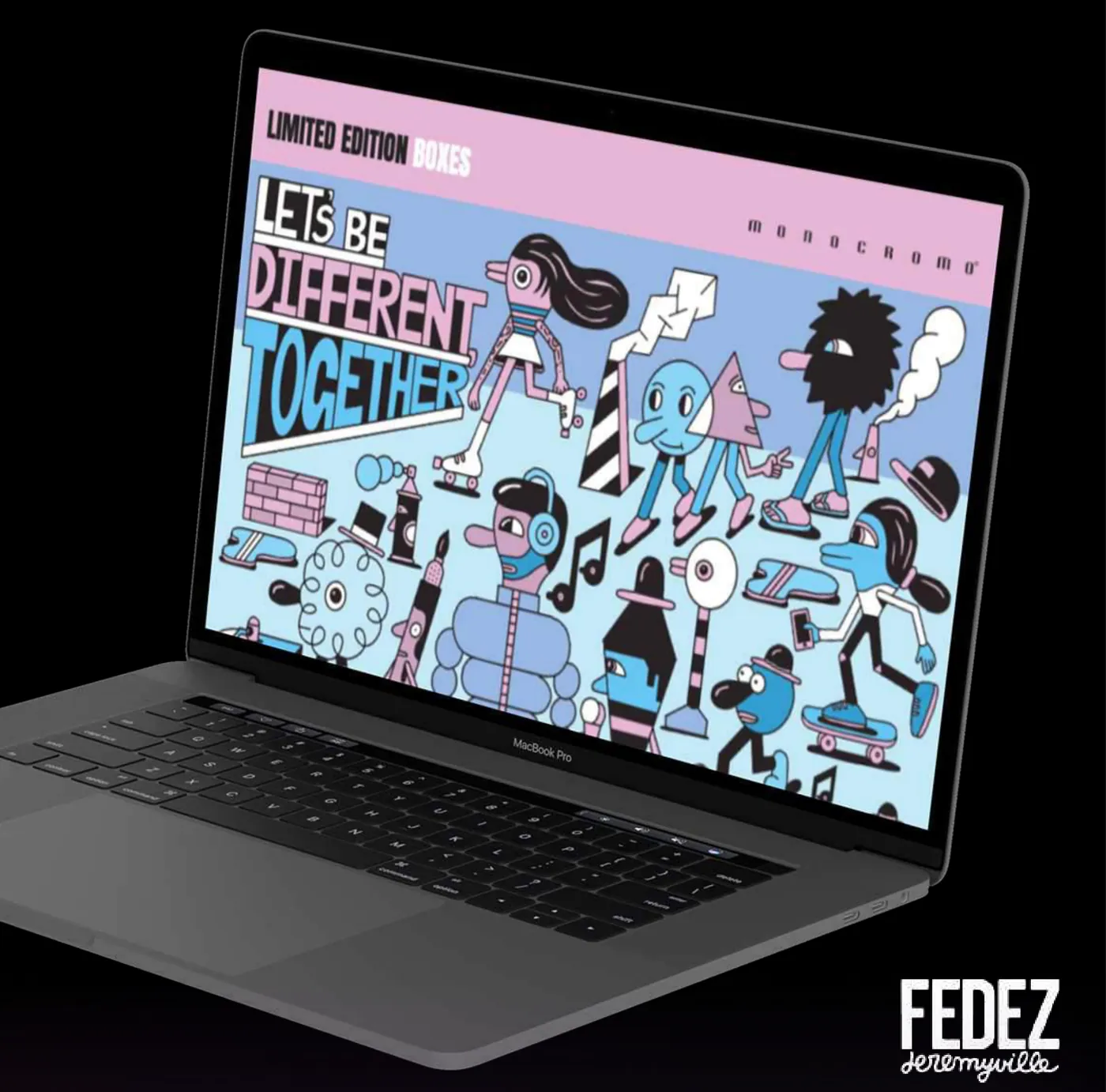 Fedez x Jeremyville – progetto di Paolo Corazzini