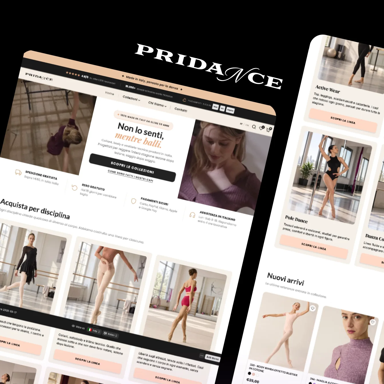 Pridance – progetto di Paolo Corazzini